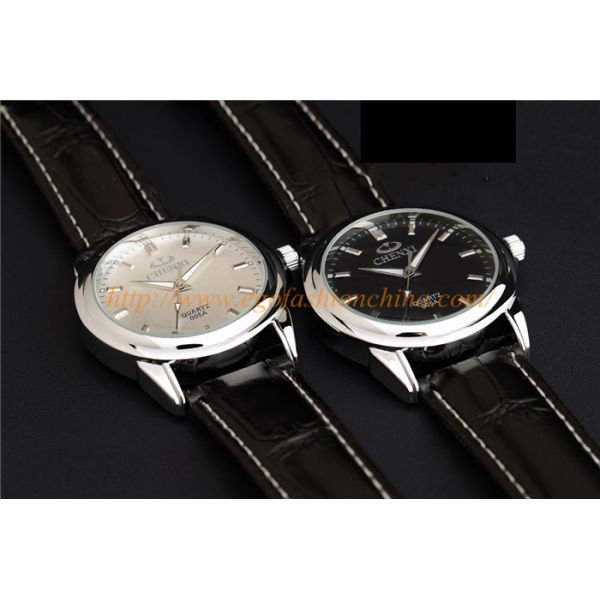 005A2 Fashion Jewelry Wholesale Leather Watches Unisex Man Woman Stainless Quartz Watches