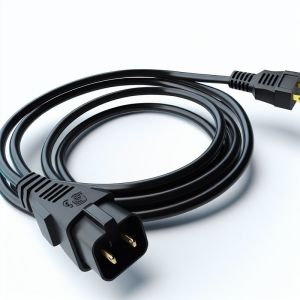 14AWG NEMA 5-15P to IEC C19 Power Cord for Servers and PDUs