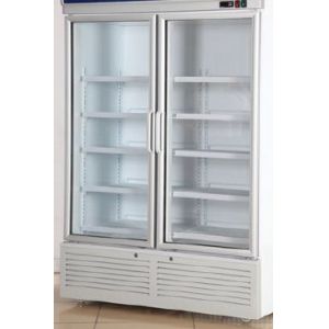 Commercial fridge cooler without lightbox