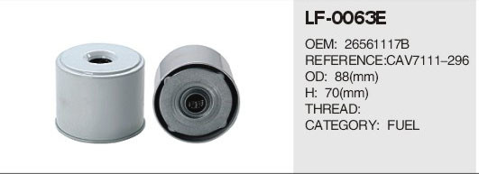 Truck Diesel engine parts fuel filter for perkins 26561117