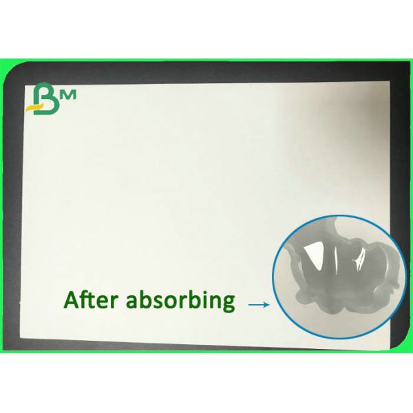 Buy Strong Absorption 0.9mm 1.0mm 1.2mm White Uncoated Paper In Sheet For Coasters at wholesale prices