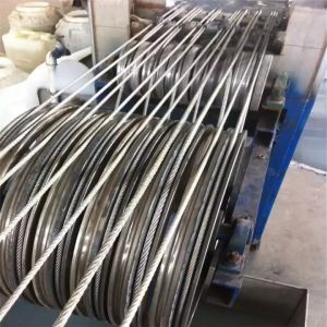 Stainless Wire Rope 304 7x7 1.0mm 1.2mm 1.5mm 2.0mm 2.5mm Galvanized or