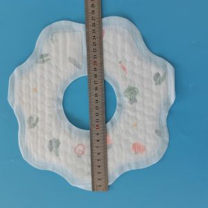 Disposable Soft Baby Coverall Bibs Waterproof For 2-4 Years Old With Print