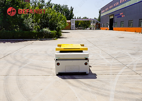 Buy 1.5T Mecanum Wheel With PLC Control Steerable Automatci Guided Vehicle at wholesale prices