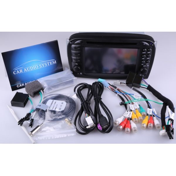 Ouchuangbo Mercedes Benz SL R230 car radio with Bluetooth Steering Wheel Control ipod OCB-8817