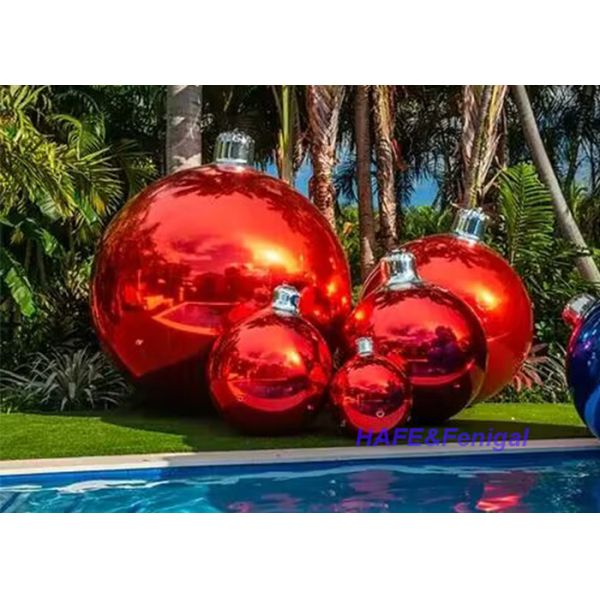 Buy Commercial Decorative PVC Inflatable Ball Handing Inflatable Mirror Ball Big Shiny Ball Decoration at wholesale prices