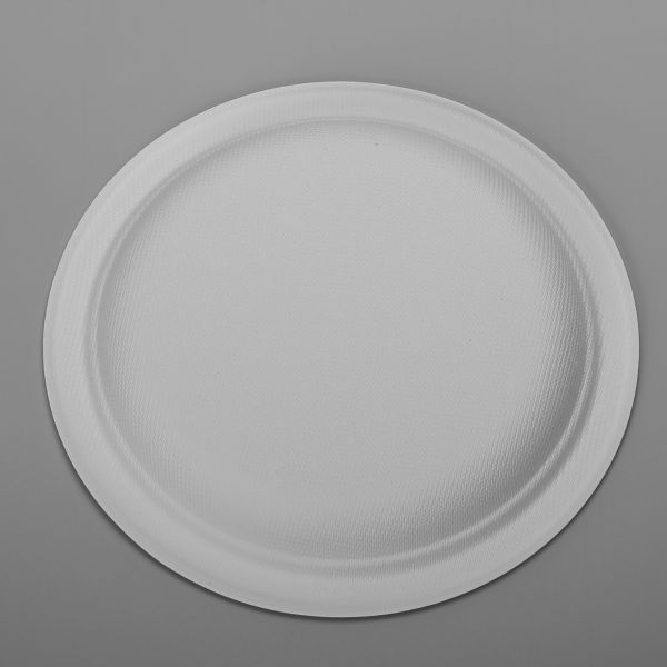 7 Inch 8g Snack Biodegradable Sugarcane Bagasse Plates
