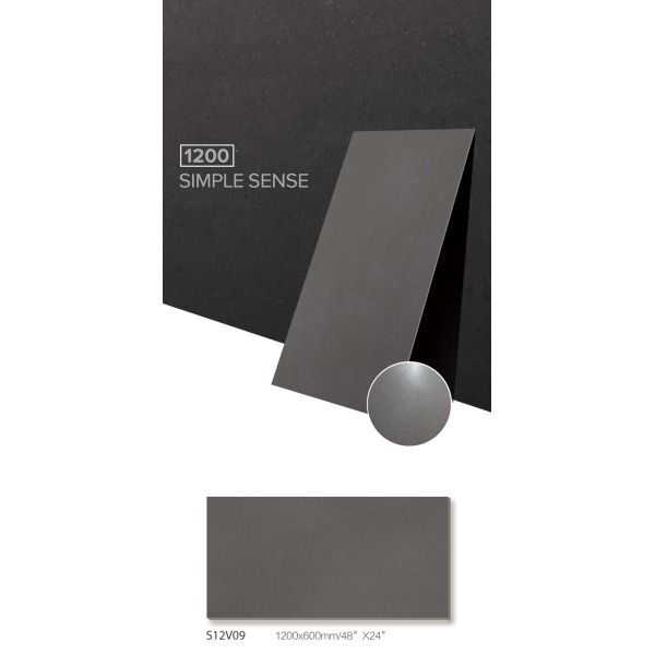 Gray Porcelain Floor Tile 60x120cm AAA Grade Non-Slip Indoor