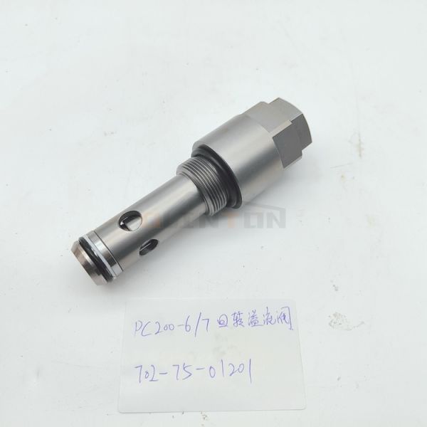 Construction Works Part No 702-75-01201 PC200-7 Swing Valve Relief Valve 702-75-01200