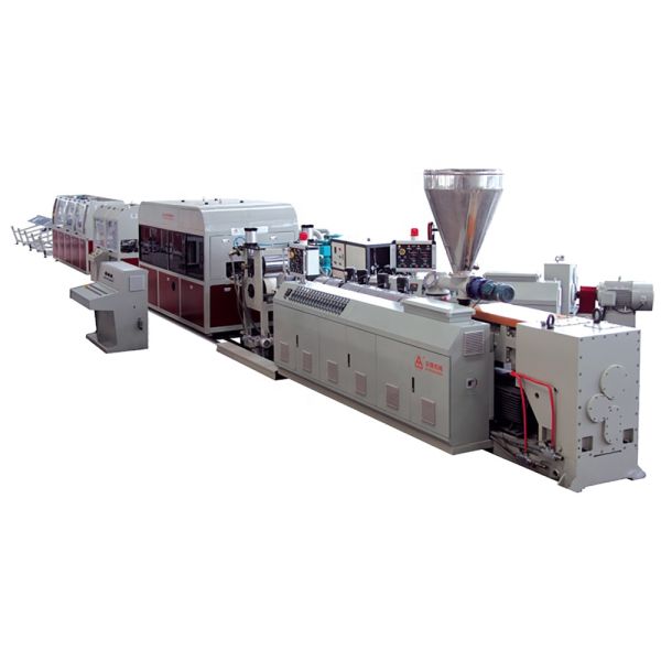 Long Service Life Double Twin Screw Plastic Extruder Machine for PVC Production Line