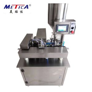 Manual Ultrasonic Tube Filling And Sealing Machine For Row Of Soft Tube