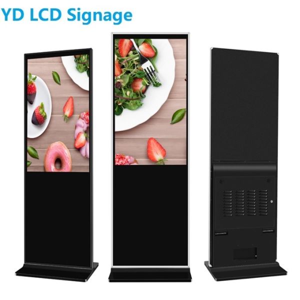 Buy 1920*1080 500CD/Sqm 55" lcd Digital Signage Display at wholesale prices