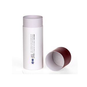Rolled Edge Paper Tube Packaging Carboard Cosmetic Cylinder Boxes