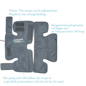 Therapies Pain Reusable Ice Pack Sheets Gel Cold Therapy Ice Machine System