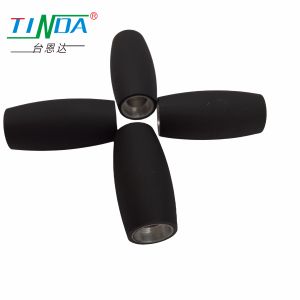 Smooth Surface Rubber Drum Roller Wheel Customized for Double layer and triple