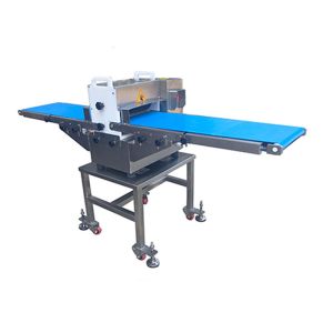 Conveyor 800KG/H Meat Processing Machine Poultry Fish Cutter