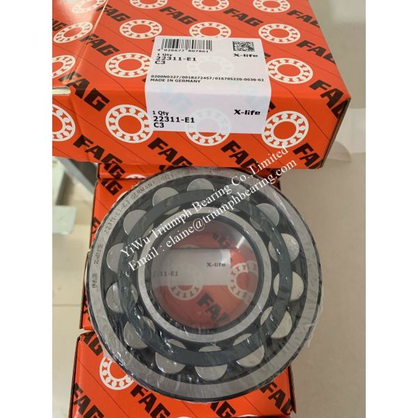 Buy FAG  Spherical Roller  Bearings  22311-E1-C3 , 22311-E1 at wholesale prices