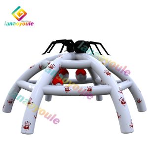 Giant Halloween Inflatable Maze Combo Castle Bouncer Slide Inflatable Halloween