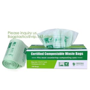 Hospital Medical Custom Printed Plastic Scented Compostable Bio Degradable