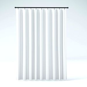 Eco Friendly Waterproof Shower Curtain For Hotel