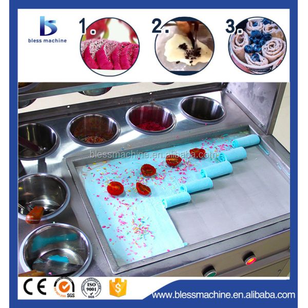 23 Years Homemade Ice Cream Rolls Maker High Productivity and Design for 2022 Market