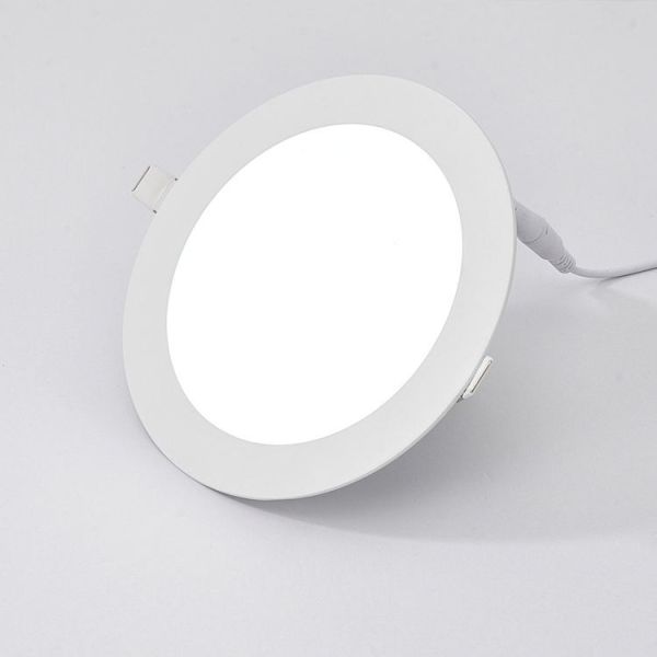 CE and RoHS LED Round Panel Light With Triac Dimmable Or 0-10V Dimmable 120LM/W
