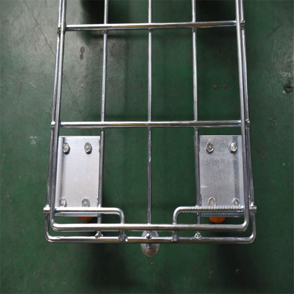 Car Cargo Silent Car Roll Cart Torin DZ31 Stainless Steel Car Folding Flat Roll Cart