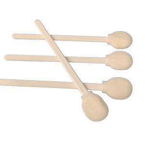 Sterilie Round Head Long Handle Cleanroom Swabs Disposable