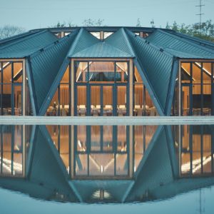 C Section Steel Prefabricated Steel Buildings Exhibition Hall ODM