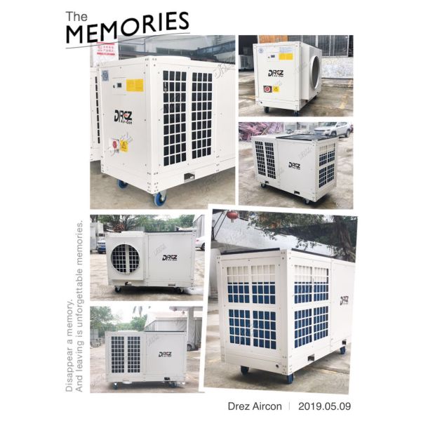 10HP AC Drez New Packaged Tent Air Conditioner For Outdoor Climate Control