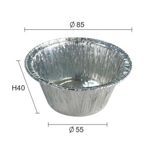 Custom Order Accepted for Disposable Aluminum Tin Foil Pie Pans and Mini Cake
