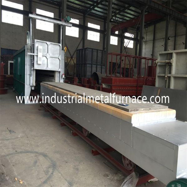 1200 ℃ Stainless Steel Pipe Annealing Heat Treatment Furnace Bogie Hearth Car