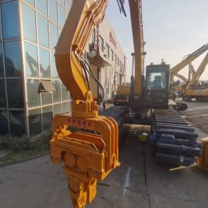 High-Performance Steel Pile Driver: Rapid Vibro Hammer with Powerful Excitation
