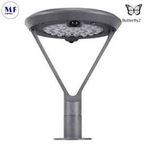 6.5W 2000LM LED Solar Garden Street Light SMD2835 with Motion Sensor 5500-6000K