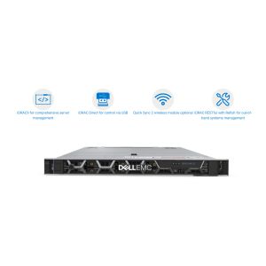 Dell PowerEdge R650 Server has two CPU sockets which accepts 3rd Generation
