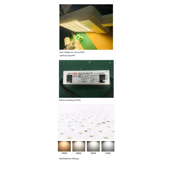 Energy Saving Outdoor Led Street Lights Black Module Design 150w 200w 250w