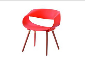 China Dining Room Casual H75cm Modern Plastic Chairs Not Easy Oxidized on sale