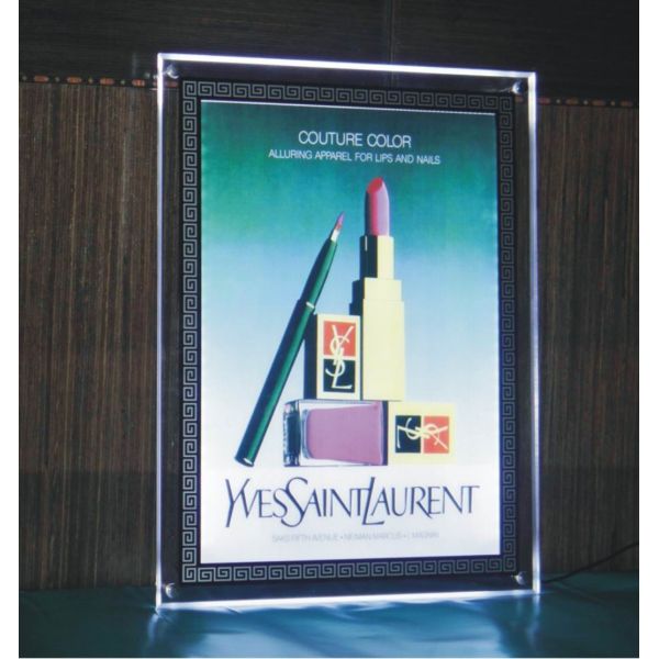 Buy Crystal led light box standing single side at wholesale prices