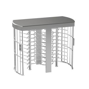 IP45 Stainless Steel Double Lane Turnstile Full Height SS304 40W