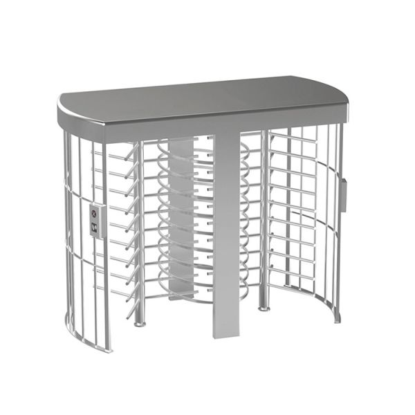 Buy IP45 Stainless Steel Double Lane Turnstile Full Height SS304 40W at wholesale prices