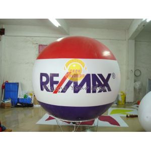 China Waterproof and Fireproof Filled Large helium balloon for advertising with PVC Material on sale