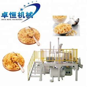 Single Screw Extruder Industrial Macaroni Spaghetti Maker Making Machine for