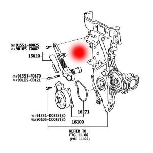 16100-09650 16100-39565 Car Engine Water Pump For TOYOTA AVENSIS ESTATE 3ZR
