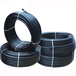 Black HDPE Water Supply Drain Pipes PE100 Plastic 100 Meters
