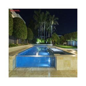 High Light Transmission Acrylic Pool Glass Swimming Pool by AUPOOL for Your Pool