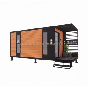 Galvanized Steel Square Tubes Main Structure Container House for Holiday Home