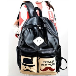 classical PU material Fashion backpack