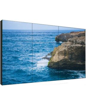0.8mm gap 500 Cd/m2 4K Digital Signage Video Wall Display solutions 55 Inch For