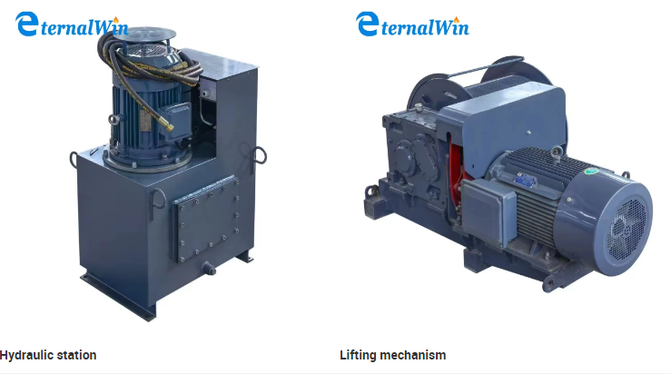 Brazil Mini Crane 1 Ton Capacity Internal Climb Tower Crane with 40 m/min Hoisting and 0.5-1 t Hoisting