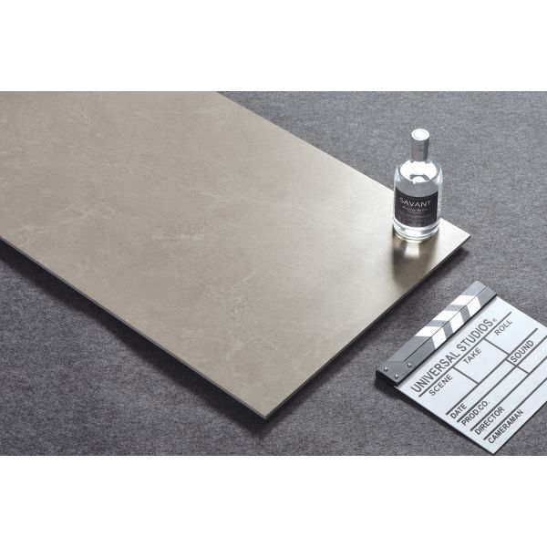 Gray Retro Baby Face Porcelain Tiles 48x24 Inch Clay AAA Grade